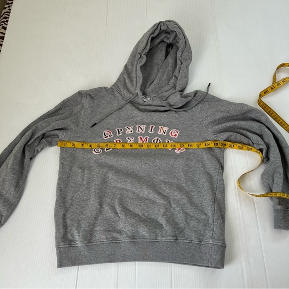 Opening Ceremony Greek Letter Spell Out Hoodie Gray, XS - Picture 8 of 10